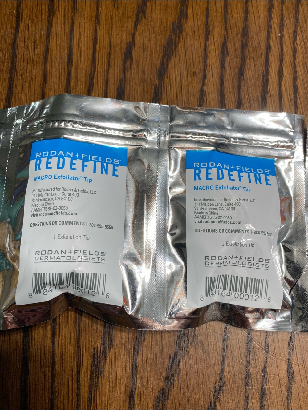 Rodan + Fields REDEFINE Macro Exfoliator Tip - Blue Label (5 tips)